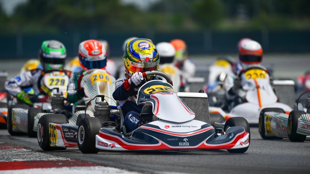 Miguel Costa breaks record in his Junior debut with just 11 years old in Italy