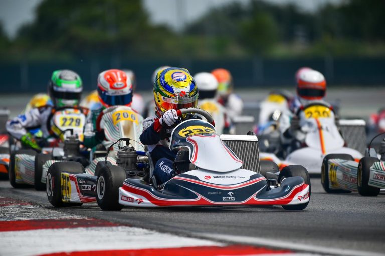 Miguel Costa breaks record in his Junior debut with just 11 years old in Italy